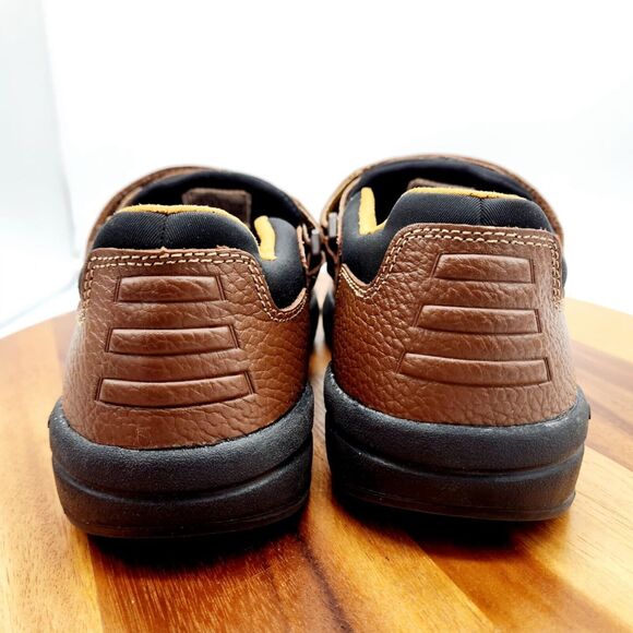 Dr Comfort Douglas Mens 10XW Diabetic Comfort Shoes Loafers Chestnut Brown #6620 - Picture 5 of 11